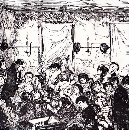 The Ragged School by George Cruikshank, 1846