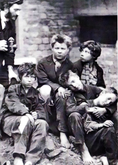 Boys found sleeping on the streets