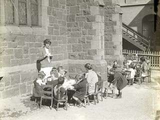 Picture of Sunday School not included in original thesis